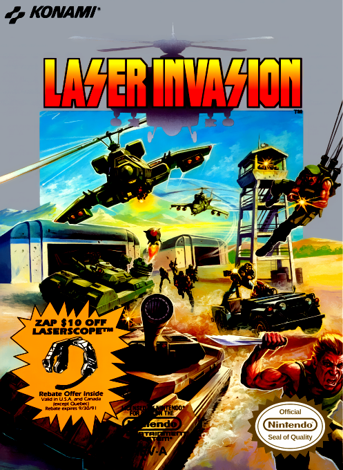Laser Invasion box art