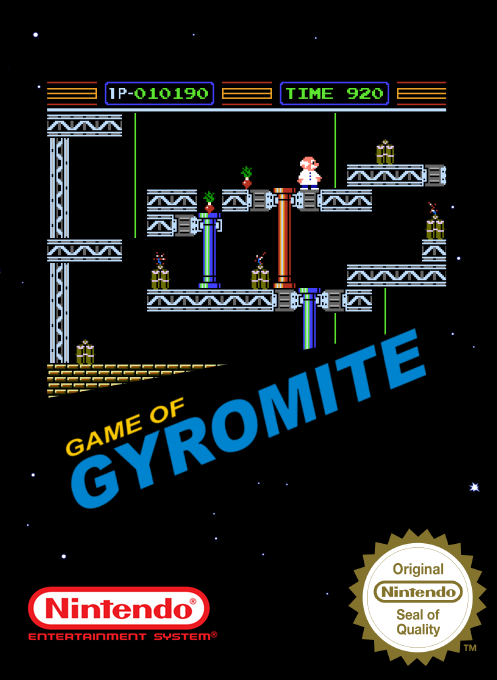 Gyromite — box-2D (SS)