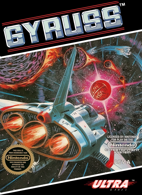 Gyruss box art