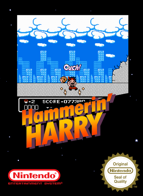 Hammerin' Harry — box-2D (SS)