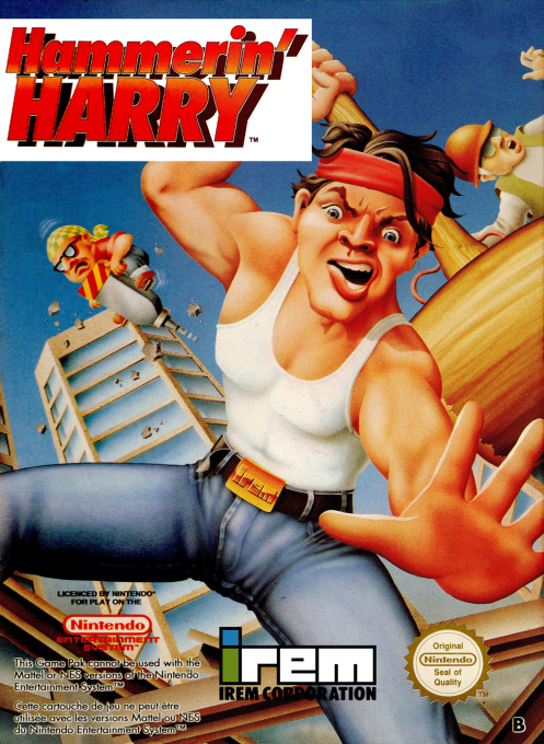 Hammerin' Harry box art