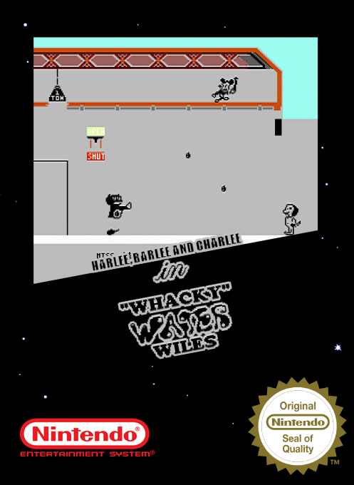 Harlee, Barlee and Charlee in Whacky Water Wiles box art