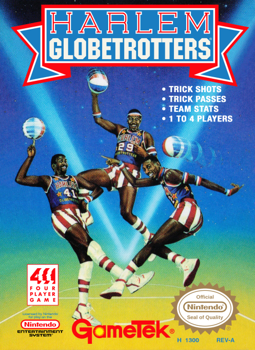 Harlem Globetrotters box art