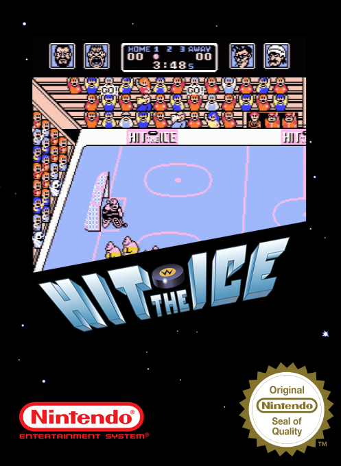 Hit the Ice - The Video Hockey League — box-2D (SS)