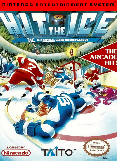 Hit the Ice - The Video Hockey League box art