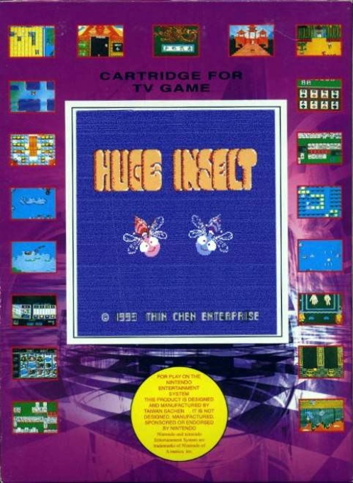 Huge Insect box art