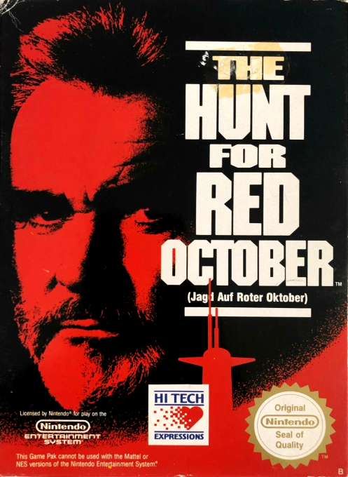 Hunt For Red October, The — box-2D (DE)
