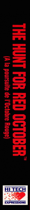 Hunt For Red October, The — box-2D-side (EU)
