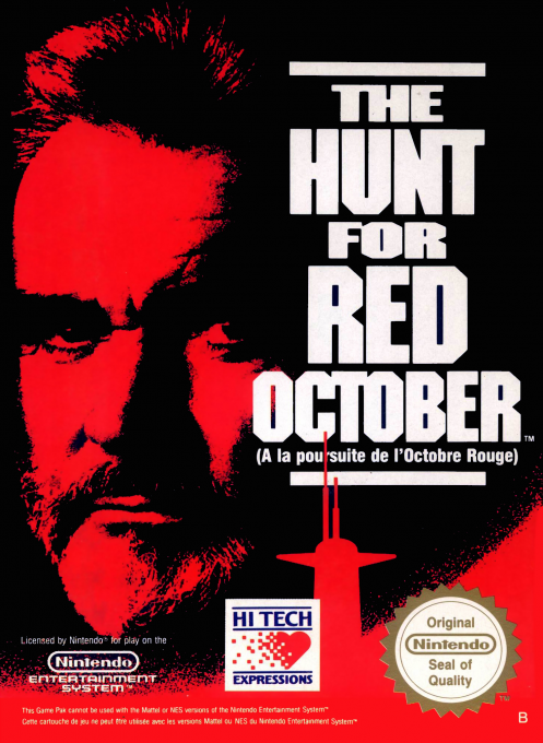 Hunt For Red October, The — box-2D (EU)