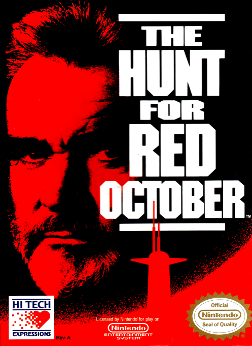 Hunt For Red October, The box art
