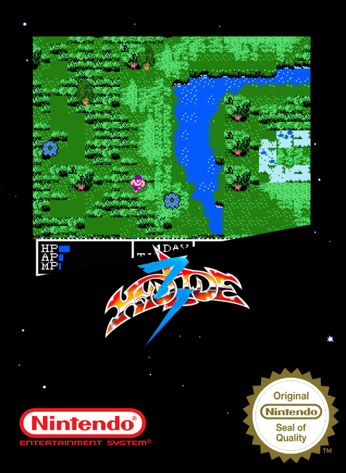 Hydlide 3 - Yami Kara No Houmonsha — box-2D (SS)