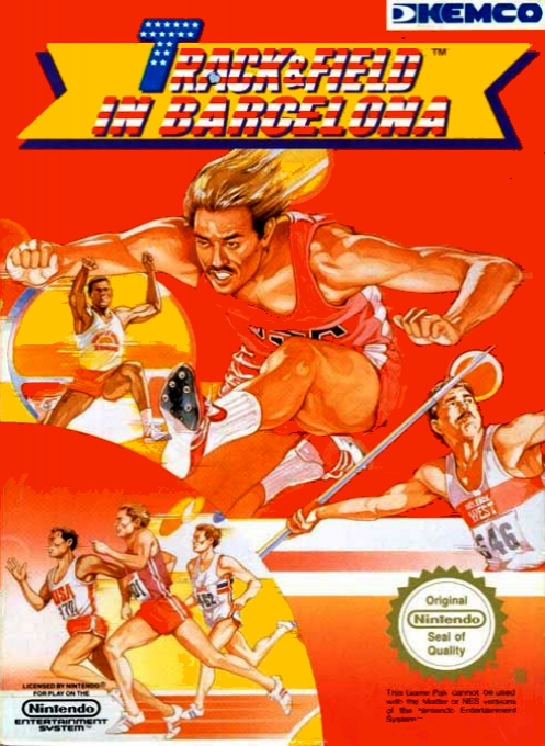 Track And Field — box-2D (EU)