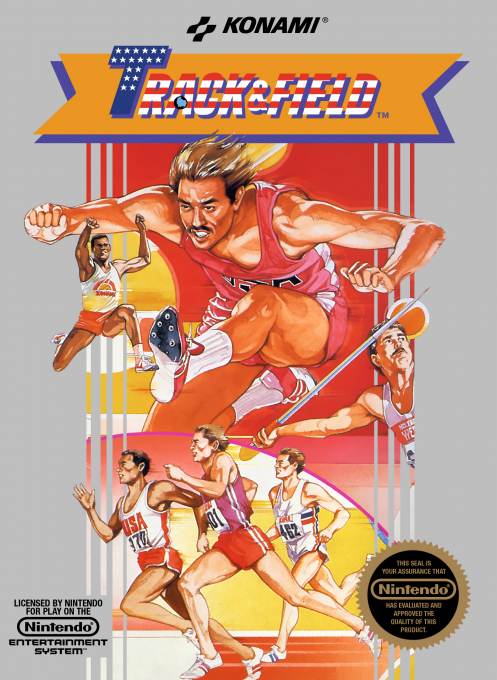 Track And Field box art