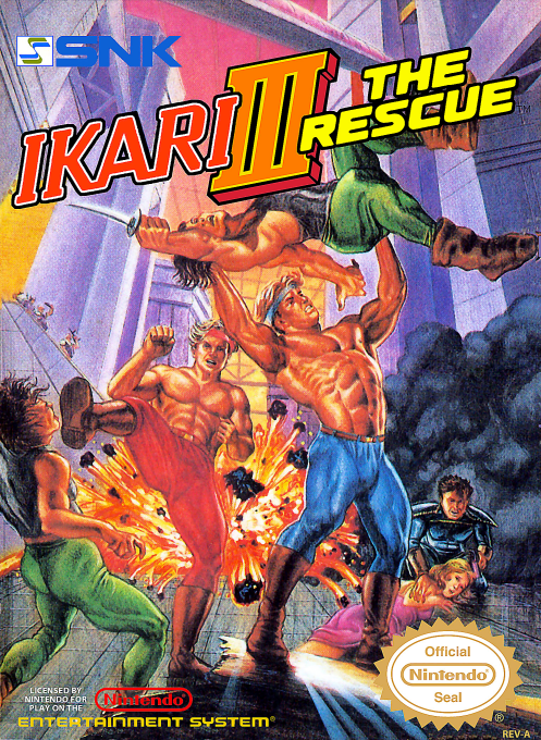 Ikari 3 - The Rescue box art