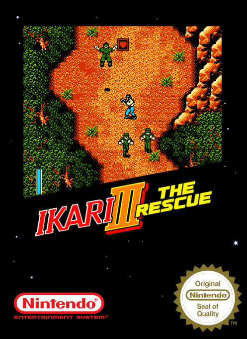 Ikari 3 - The Rescue — box-2D (SS)