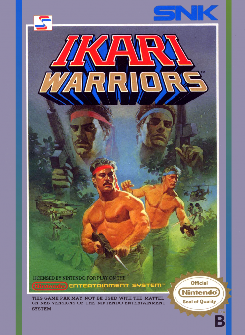 Ikari Warriors — box-2D (EU)