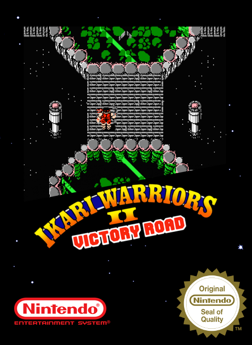 Ikari Warriors 2 - Victory Road — box-2D (SS)