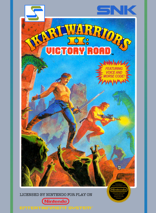 Ikari Warriors 2 - Victory Road box art