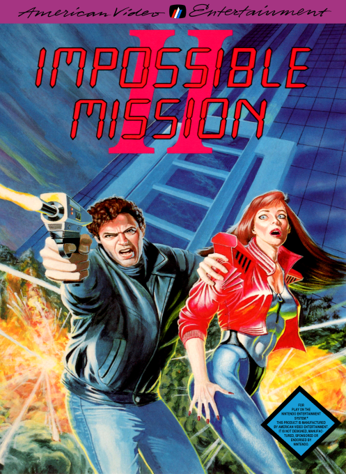 Impossible Mission 2 box art