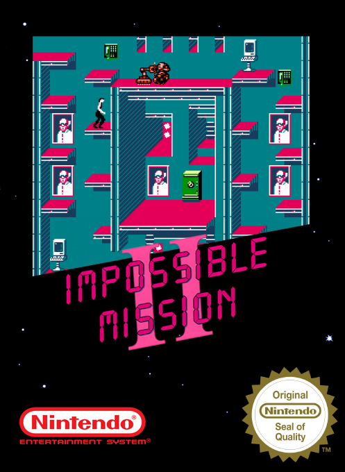 Impossible Mission 2 — box-2D (SS)