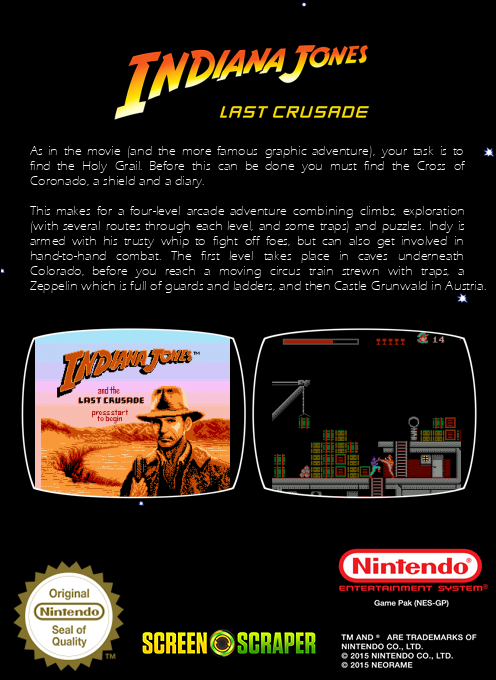 Indiana Jones And The Last Crusade — box-2D-back (SS)