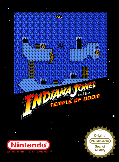 Indiana Jones And The Temple Of Doom — box-2D (SS)