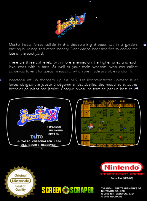 Insector X — box-2D-back (SS)