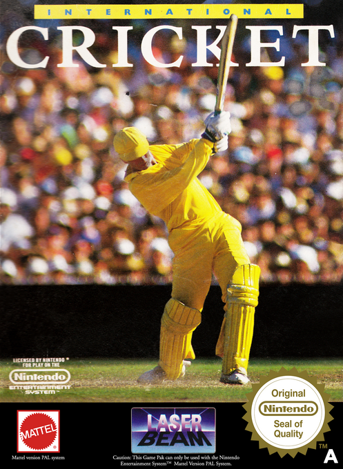 International Cricket box art