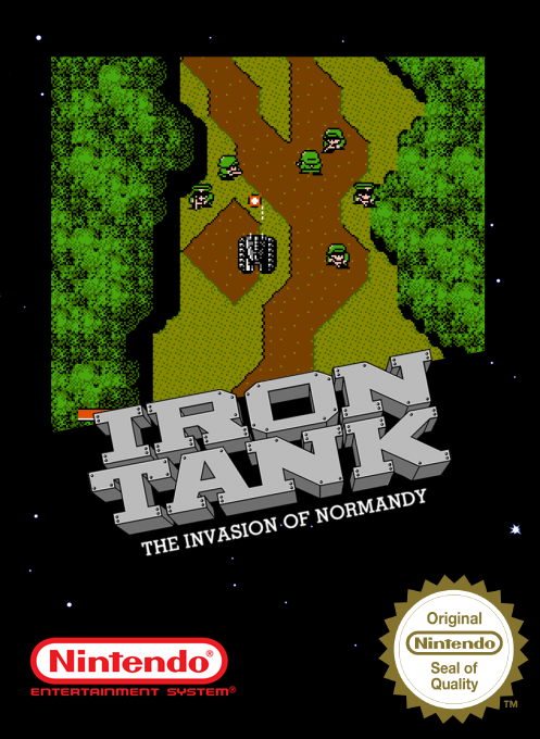 Iron Tank - The Invasion of Normandy — box-2D (SS)