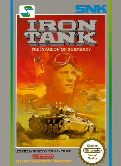 Iron Tank - The Invasion of Normandy — box-2D (EU)