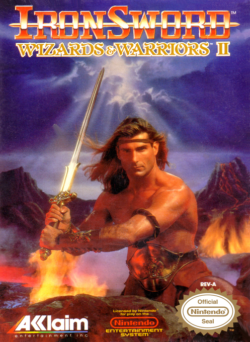 Ironsword - Wizards And Warriors 2 box art