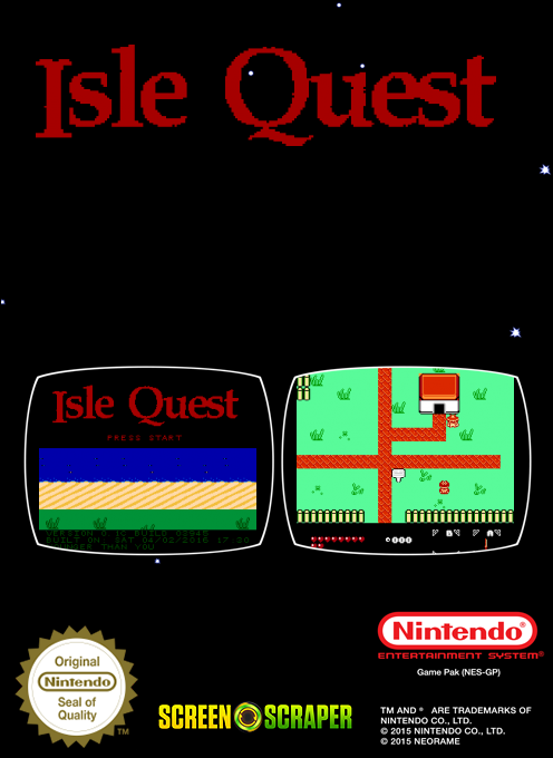 Isle Quest — box-2D-back (SS)