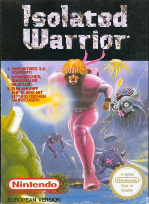 Isolated Warrior — box-2D (DE)