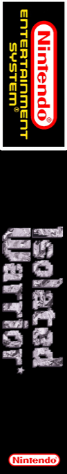 Isolated Warrior — box-2D-side (DE)