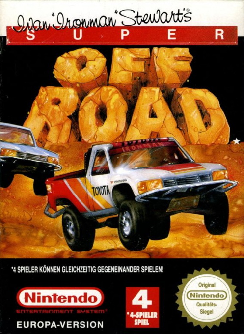 Ivan 'ironman' Stewart's Super Off Road — box-2D (DE)