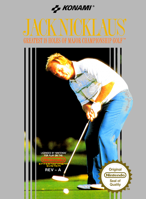 Jack Nicklaus' Greatest 18 Holes Of Major Championship Golf — box-2D (EU)