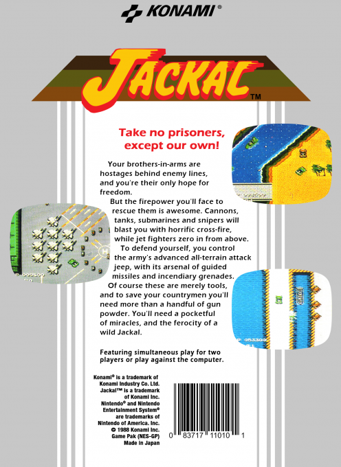 Jackal — box-2D-back (US)