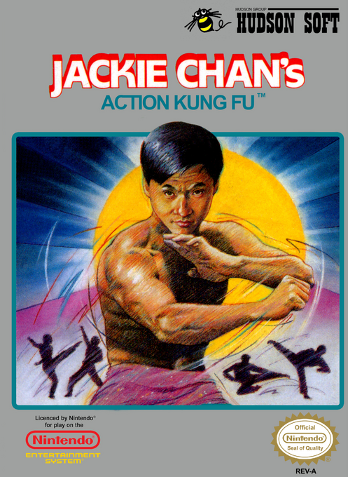Jackie Chan's Action Kung Fu box art