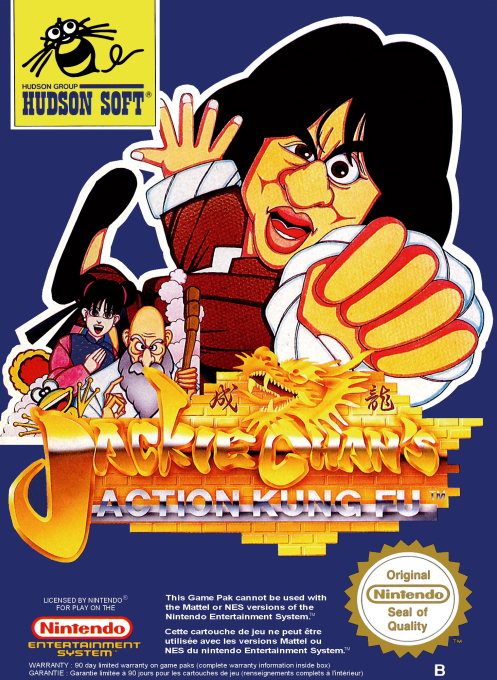 Jackie Chan's Action Kung Fu — box-2D (FR)
