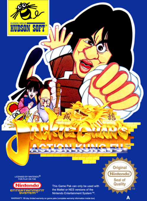 Jackie Chan's Action Kung Fu — box-2D (EU)