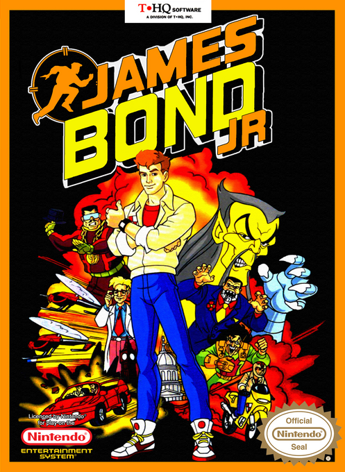 James Bond Jr. box art