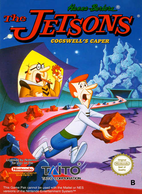 Jetsons - Cogswell's Caper!, The — box-2D (EU)