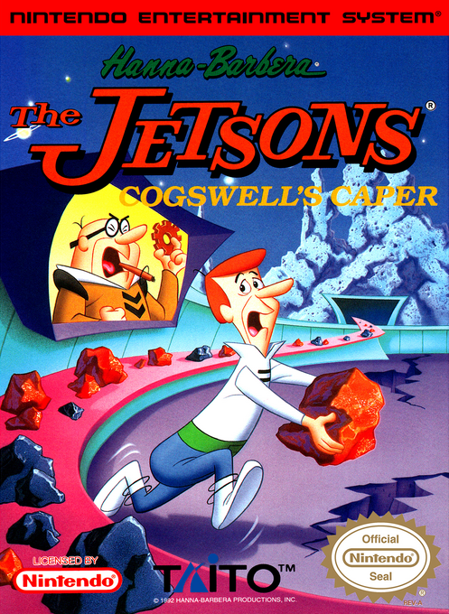 Jetsons - Cogswell's Caper!, The box art