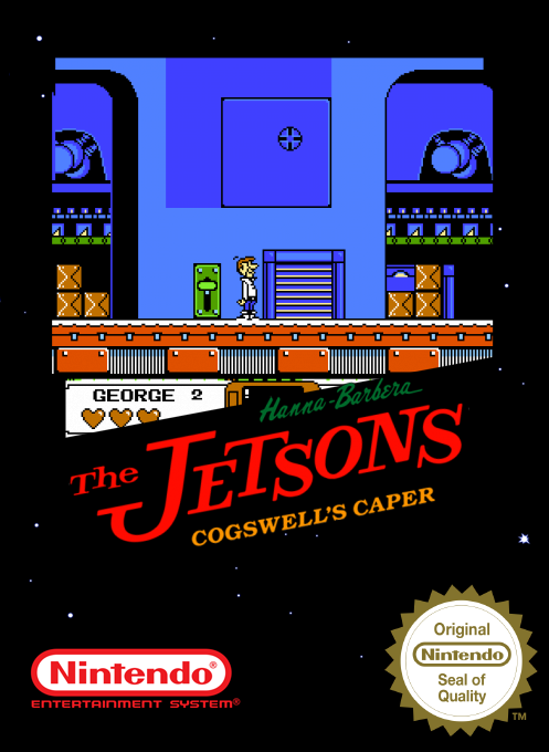 Jetsons - Cogswell's Caper!, The — box-2D (SS)