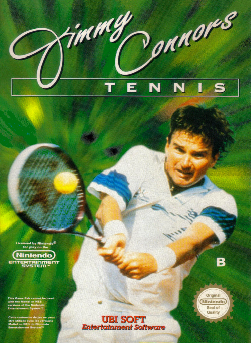 Jimmy Connor's Tennis — box-2D (FR)