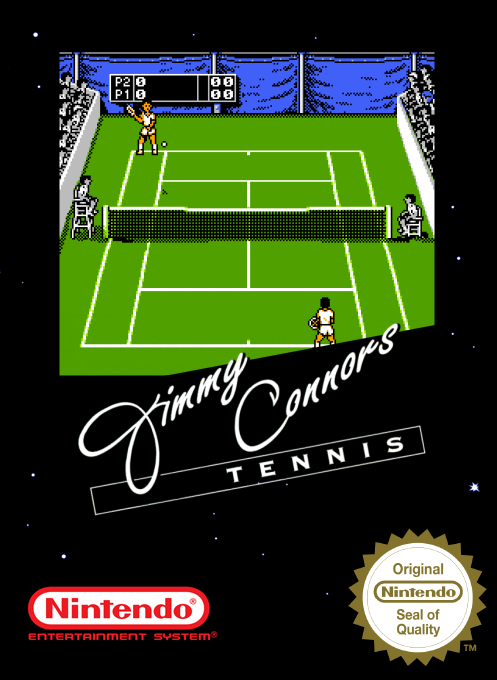 Jimmy Connor's Tennis — box-2D (SS)