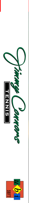 Jimmy Connor's Tennis — box-2D-side (US)