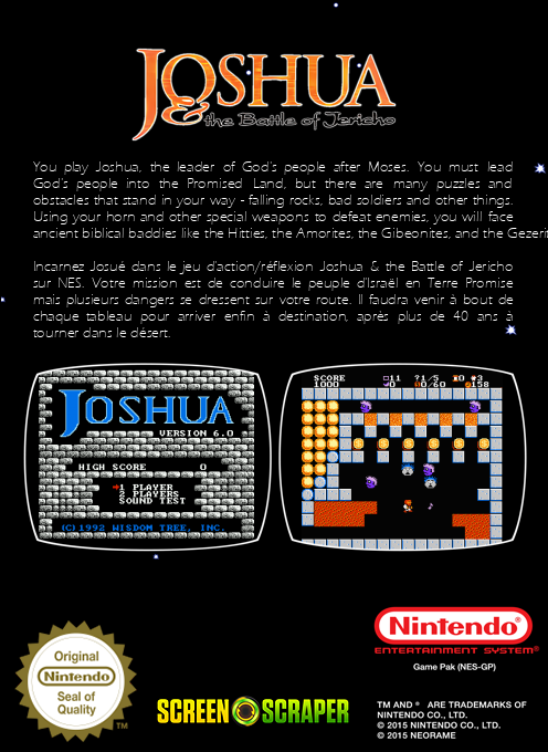Joshua And The Battle Of Jericho — box-2D-back (SS)