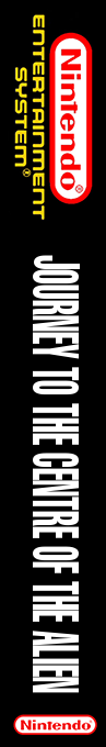 Journey to the Centre of the Alien — box-2D-side (WOR)