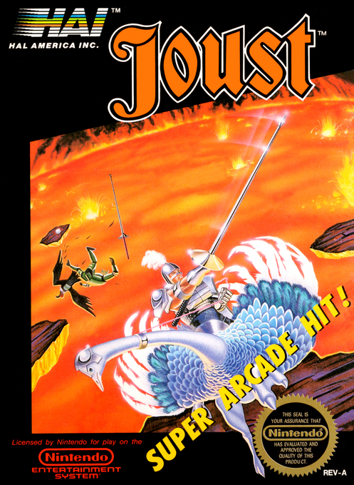 Joust box art